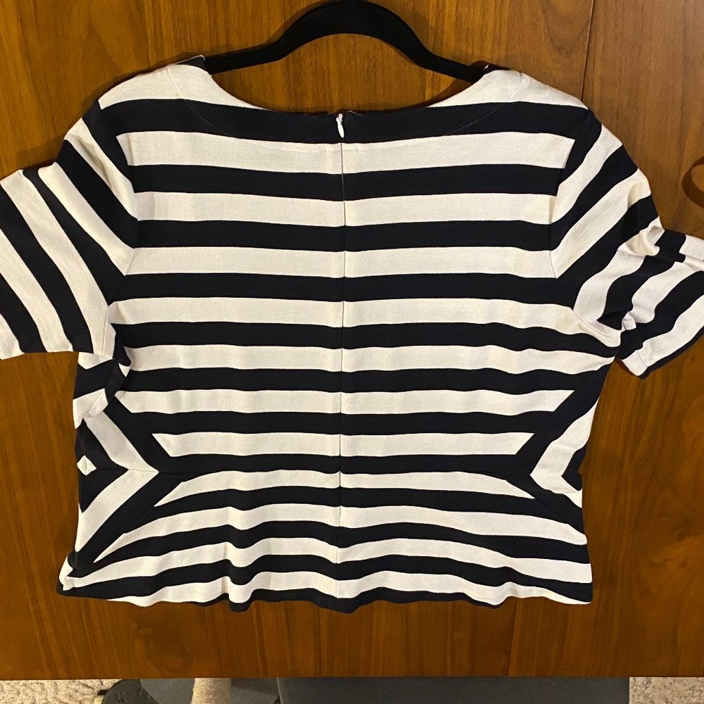 Talbots peplum top - Picture 3 of 10